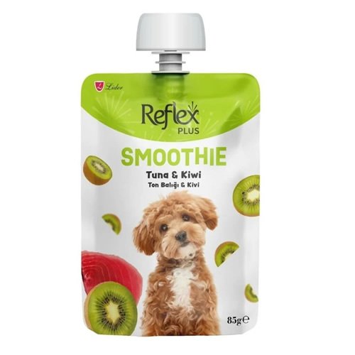 Reflex Plus Smoothie Ton Balıklı Kivi Ananaslı Köpek Sıvı Ödül 85 Gr