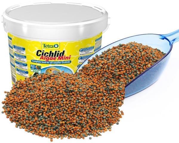 Tetra Cichlid Algae Mini Pellets 10lt./3,9kg. Kova Balık Yemi