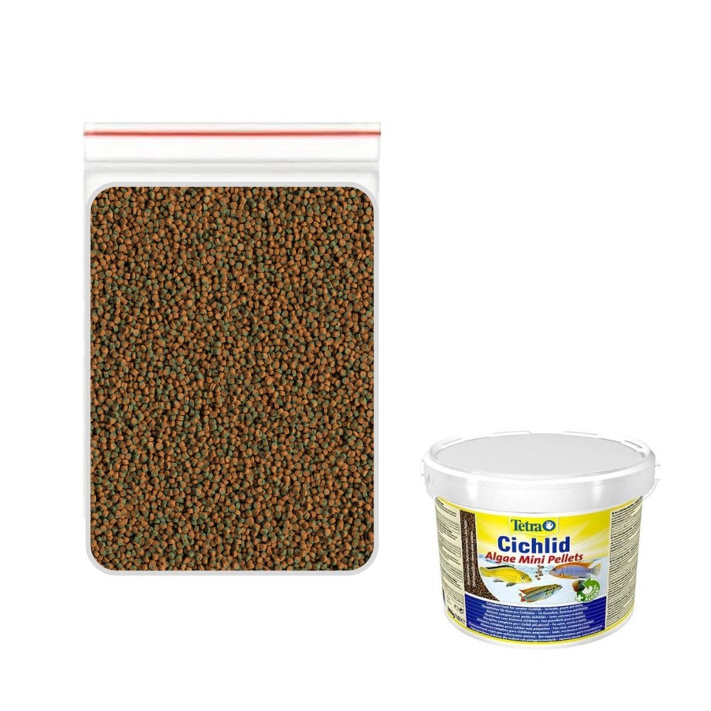 Tetra Cichlid Algae Mini Pellets 50Gr  Balık Yemi (Açık)