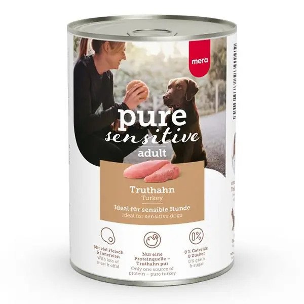 Mera Pure Hindili Tahılsız Köpek Konservesi 400 Gr