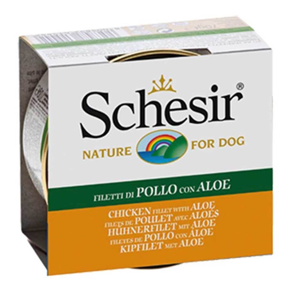 Schesir Jelly Tavuk Ve Aloevera Köpek Konservesi 150 Gr