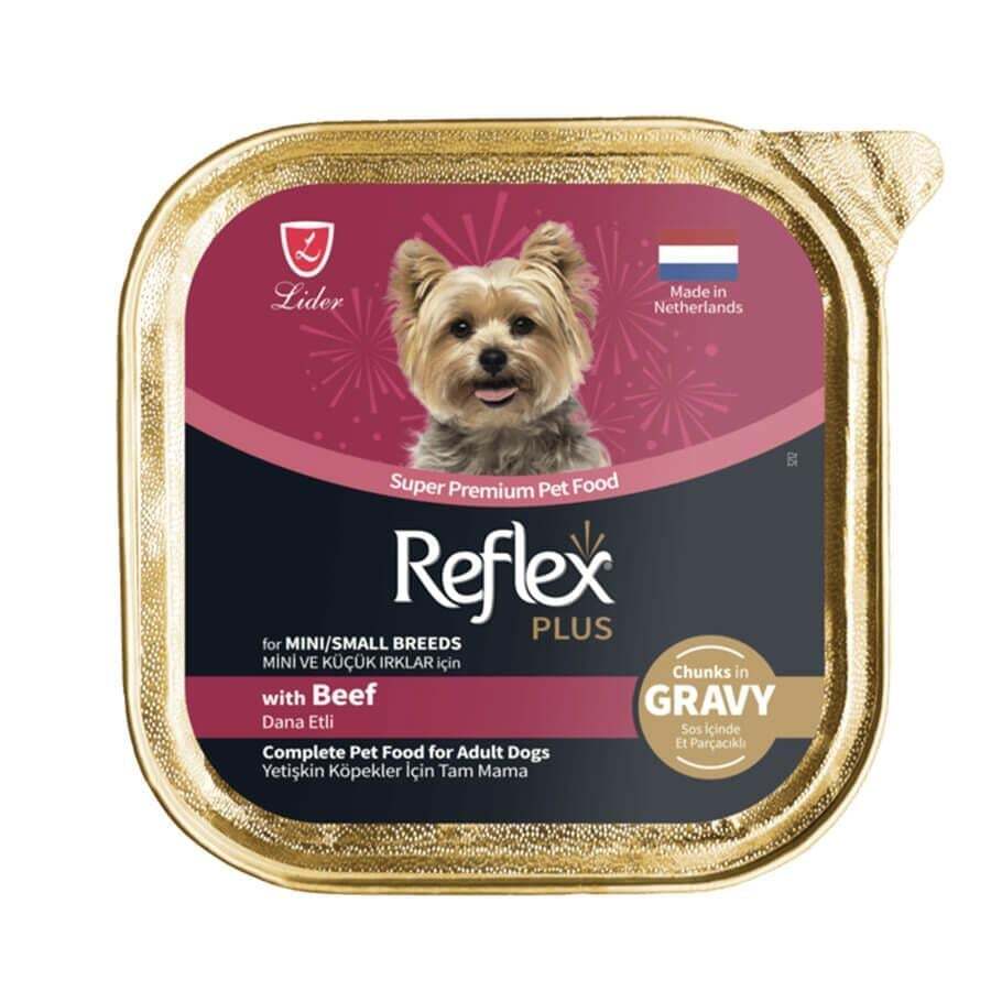 Reflex Plus Dana Etli Mini Ve Küçük Irk Yetişkin Köpek Maması 85Gr