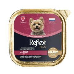 Reflex Plus Dana Etli Mini Ve Küçük Irk Yetişkin Köpek Maması 85Gr