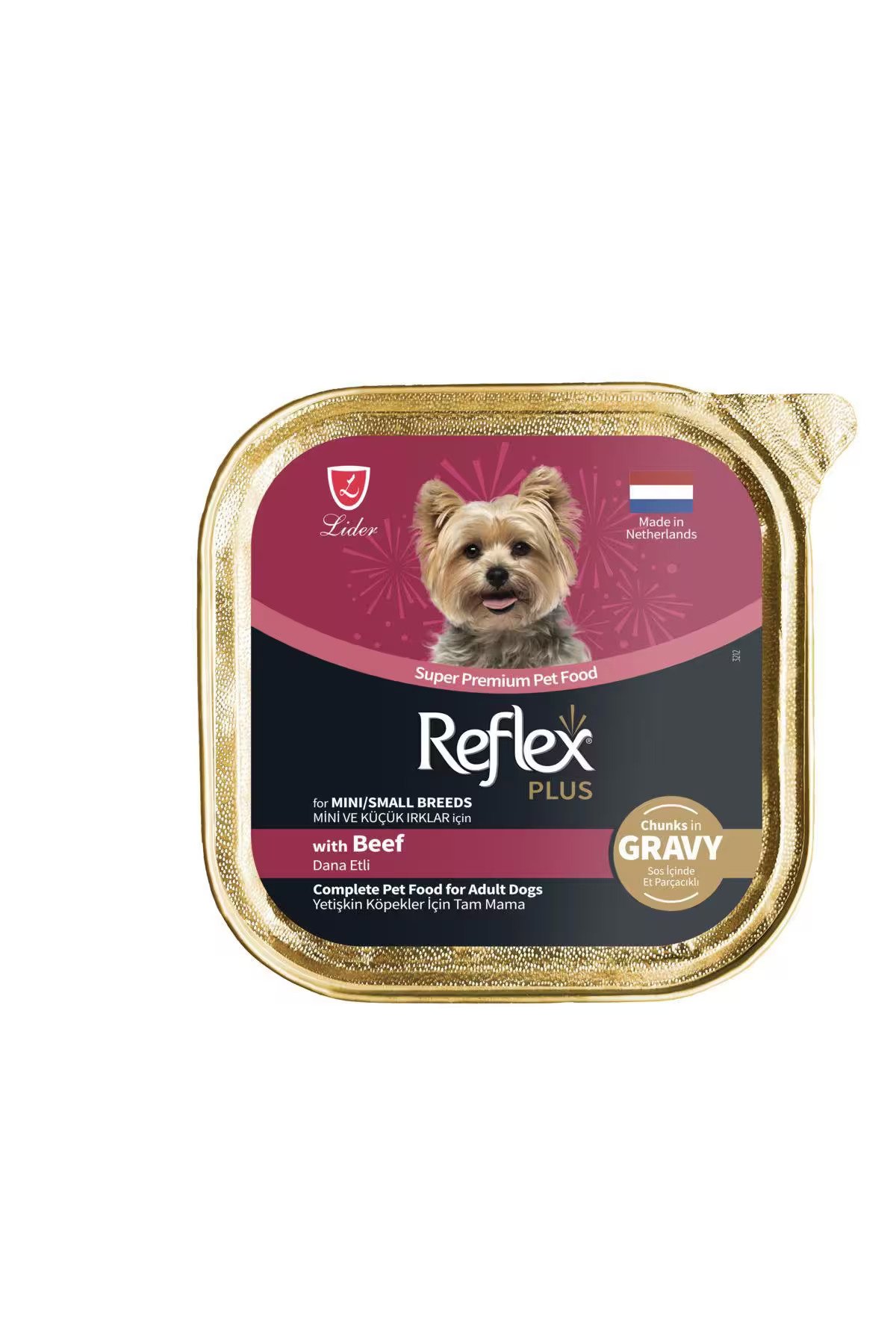 Reflex Plus Ringa Balıklı Ve Karidesli Mini Ve Küçük Irk Köpek Maması 85Gr