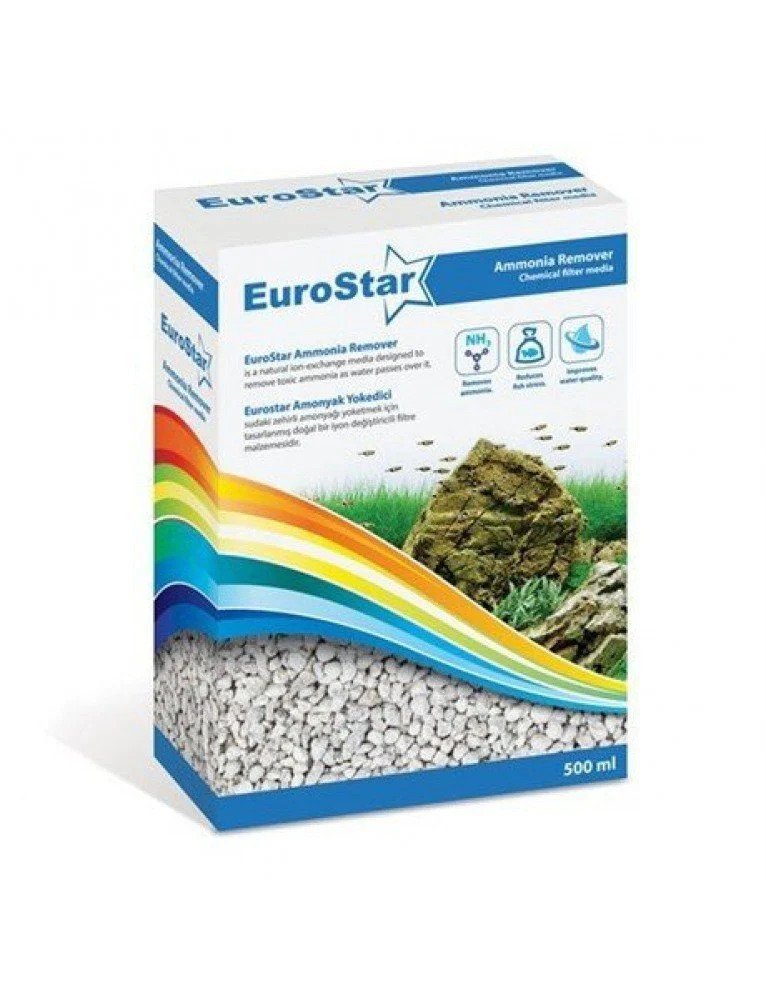 Eurostar Ammonia Remover Amonyak Giderici Akvaryum Filtre Malzemesi