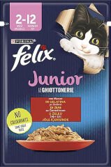 Felix Yavru Sığır Etli Kedi Yaş Mama 85 gr
