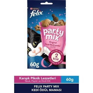 Felix Party Mix Karışık Piknik Lezzet 60 Gr Kedi Yaş Mama