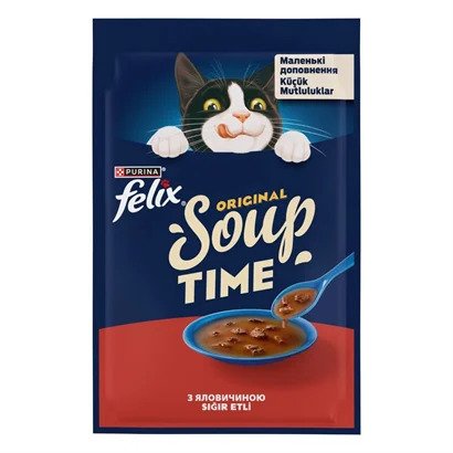 Felix Soup Gig Beef 48 GrKedi Yaş Maması