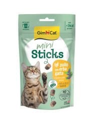 Gimcat Mini Sticks Tavuklu ve Catnipli Kedi Ödül Maması
