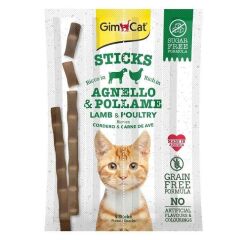 Gimcat Kedi Ödül Çubuğu Sticks Kuzu Tavuk 4'Lü 20 Gr