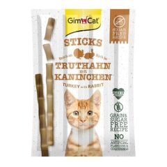 Gimcat Kedi Ödül Çubuğu Sticks Hindi Tavşan 4'Lü 20 Gr