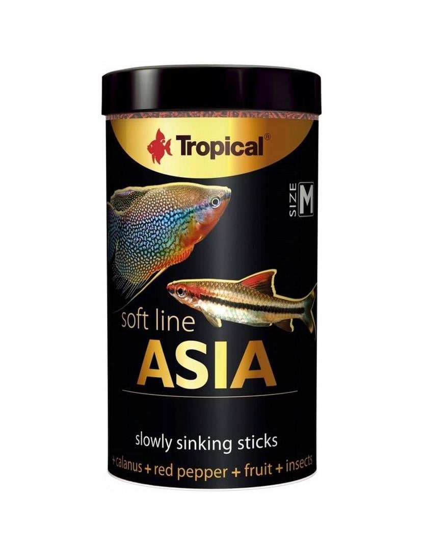 TROPİCAL SOFT LINE ASIA SIZE M 100ML/40GR KUTU BALIK YEMİ