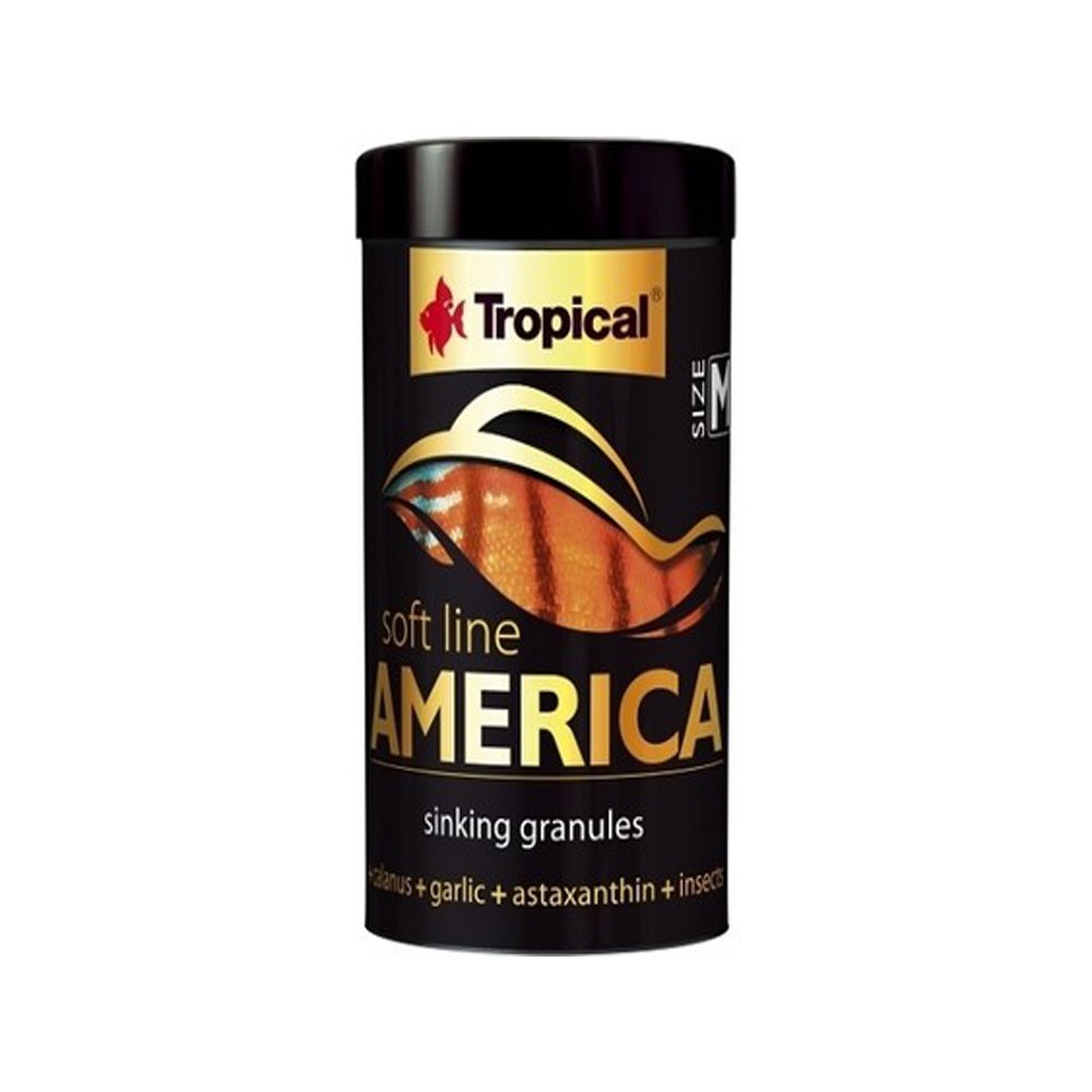 TROPİCAL SOFT LINE AMERICA SIZE M 250 ML/150GR KUTU BALIK YEMİ