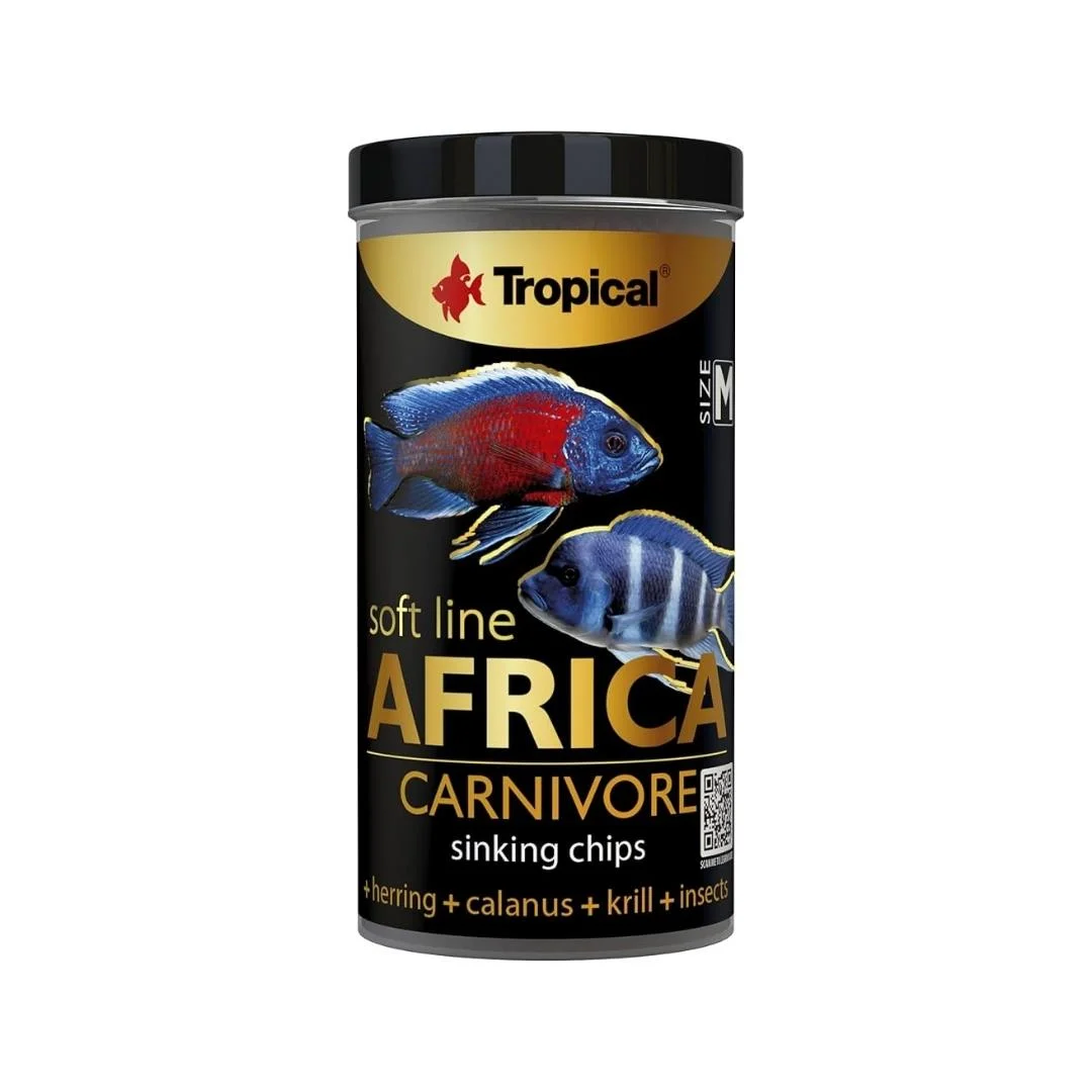TROPİCAL SOFT LINE AFRİCA CARNİVORE SIZE M 250ML/130GR KUTU BALIK YEMİ