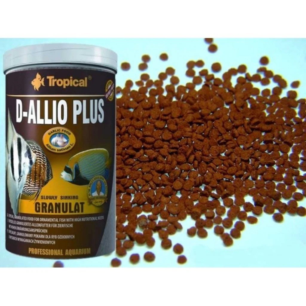 Tropical D-Allio Plus Gran 250ml/110g Kutu Balık Yemi