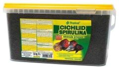 Tropical  Cichlid Spirulina Medium Sticks Kova 3,6KG