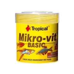 Tropical Mikro-Vit Basic 50ml/32g Kutu Balık Yemi