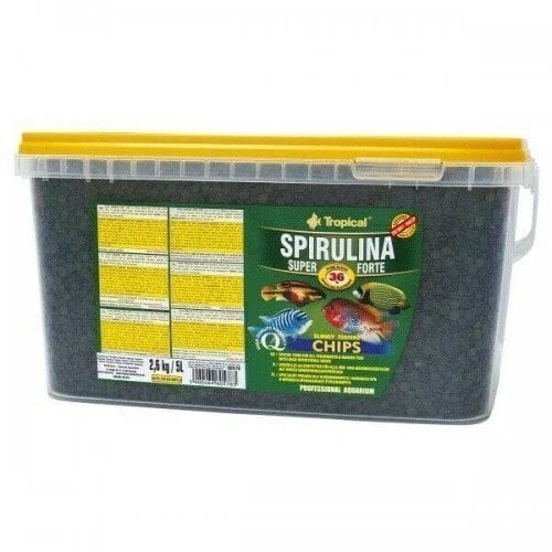 TROPİCAL SUPER FORTE CHİPS 2,6 KG KOVA BALIK YEMİ