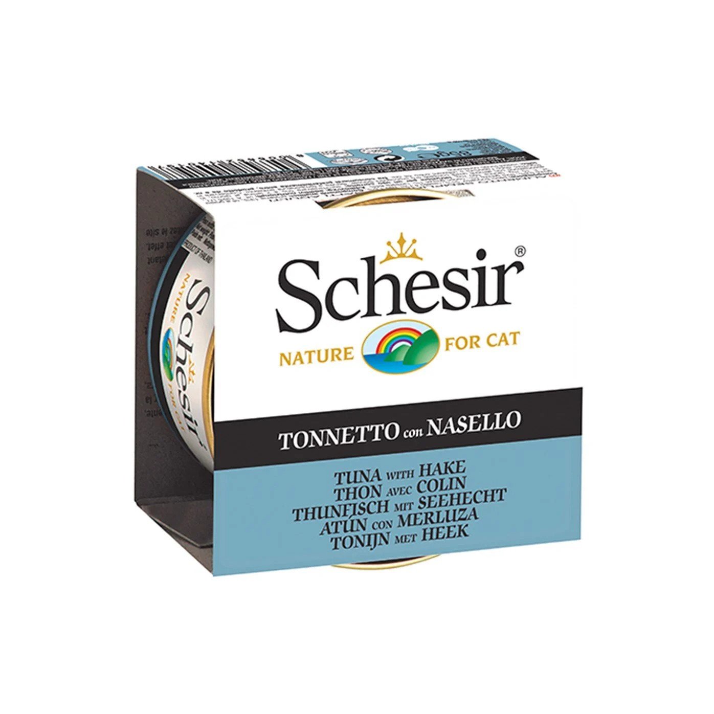 SCHESİR TON VE BARLAM BALIKLI KEDİ KONSERVESİ 85 GR