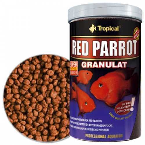 TROPİCAL RED PARROT GRAN 100 ML KUTU BALIK YEMİ