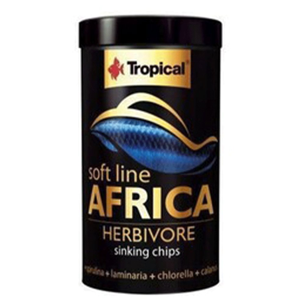 Tropical Soft Line Africa Herbivore Chips 100 Ml/52 G Kutu Balık Yemi