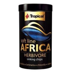 Tropical Soft Line Africa Herbivore Chips 100 Ml/52 G Kutu Balık Yemi