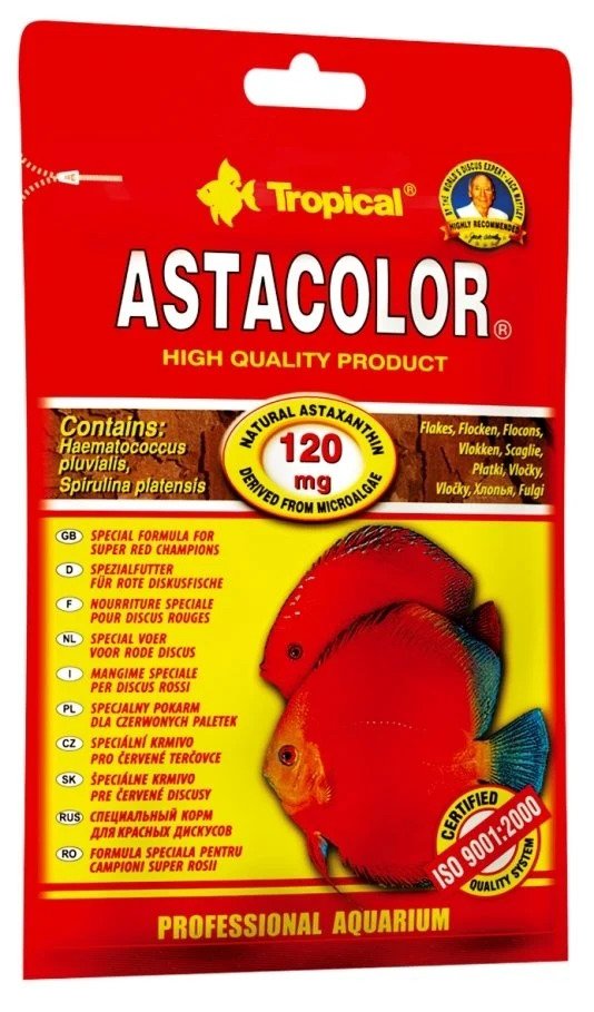 Tropical Astacolor 12g Kutu Balık Yemi