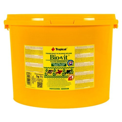 Tropical Bio-vit 11Lt/2Kg Kova Balık Yemi