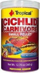 TROPİCAL CİCHLİD CARNİVORE SMALL 250ML/90G KUTU BALIK YEMİ