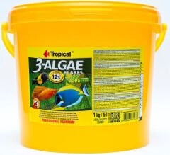 Tropical 3-Algae Flakes 11Lt/2Kg Kova Balık Yemi