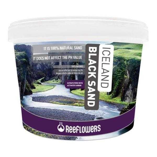 ReeFlowers Iceland Black Sand Akvaryum Kumu 7Kg (1-2mm)