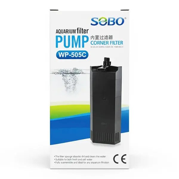Sobo Köşe İç Filtre 500L/h 5W