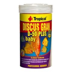 TROPİCAL DİSCUS GRAN D-50 PLUS BABY 250ML/130G KUTU BALIK YEMİ