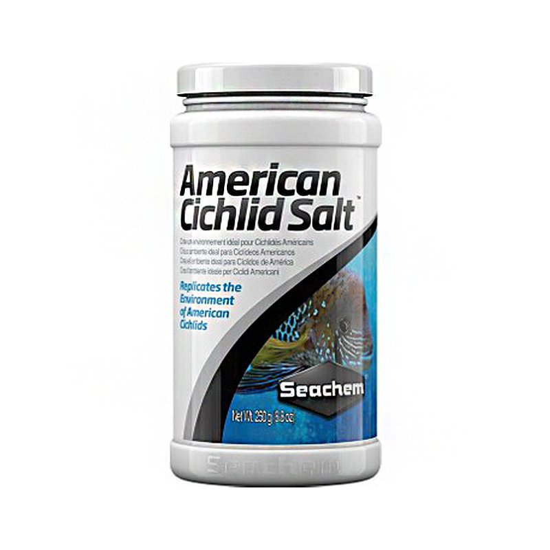 Seachem American Cichlid Salt 250 Gr Amerikan Ciklet Akvaryum Tuzu