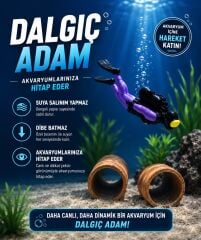 3D Dalgıç Figürü