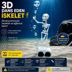 3D Dans Eden İskelet