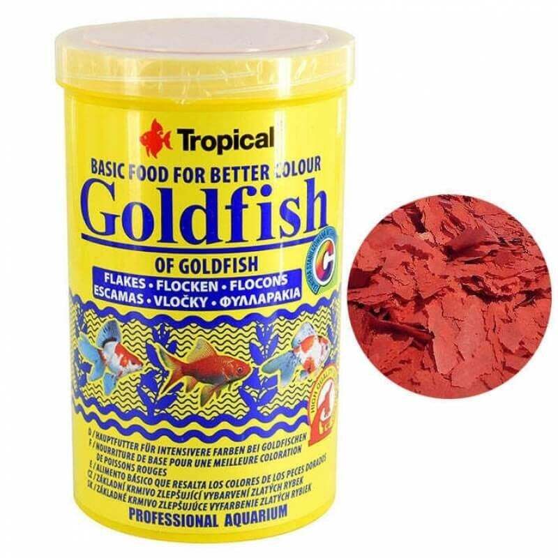 Tropical GoldFish Colour 1000ml/200g Kutu Balık Yemi
