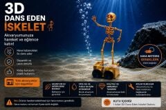 3D Dans Eden İskelet Gold