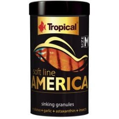 TROPİCAL SOFT LİNE AMERİCA SİZE M KUTU BALIK YEMİ 100ML/60 G
