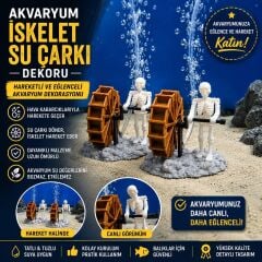 3D İskelet Su çarkı