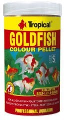 TROPİCAL GOLDFİSH COLOUR PELLET SİZE S 100ML/45G KUTU BALIK YEMİ