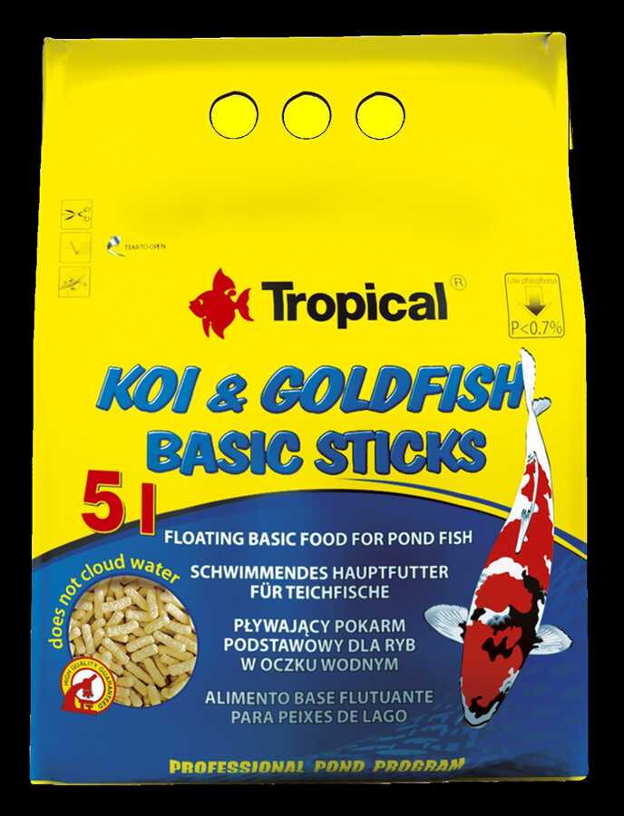 KOI&GOLDFİSH BASIC STİCKS 20L/1600GR