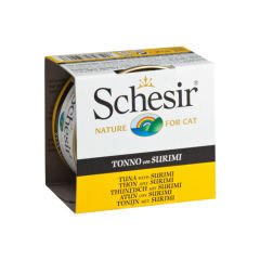 SCHESİR TON VE SURİMİLİ KEDİ KONSERVESİ 85 GR