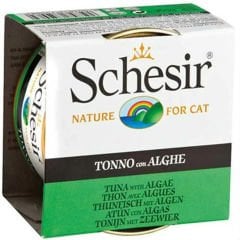 SCHESİR TON VE DENİZ BİTKİLİ KEDİ KONSERVESİ 85 GR