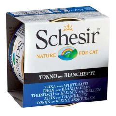 SCHESİR TON VE RİNGA BALIKLI KEDİ KONSERVESİ 85 GR