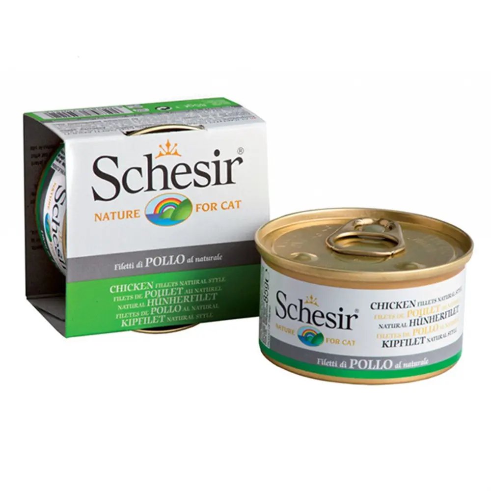 Schesir Tavuk Fileto Kedi Konserve 85 Gr